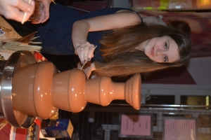 Изображение Шоколадный фонтан на юбилее